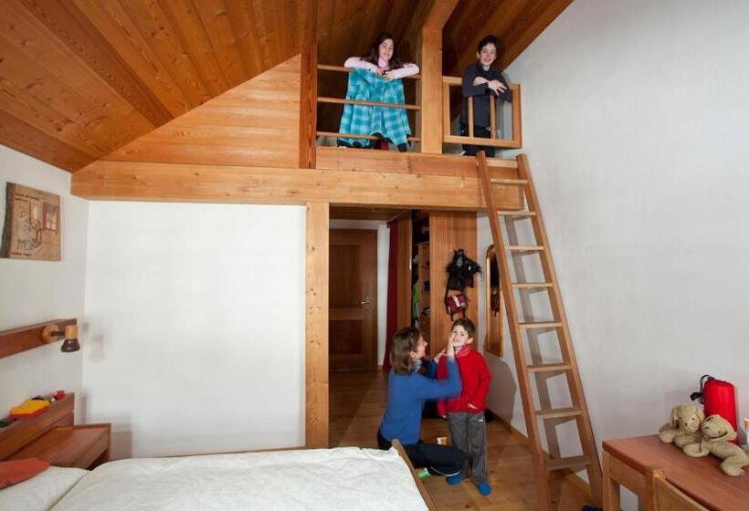 חדר משפחתי נוף להרים, Glocke