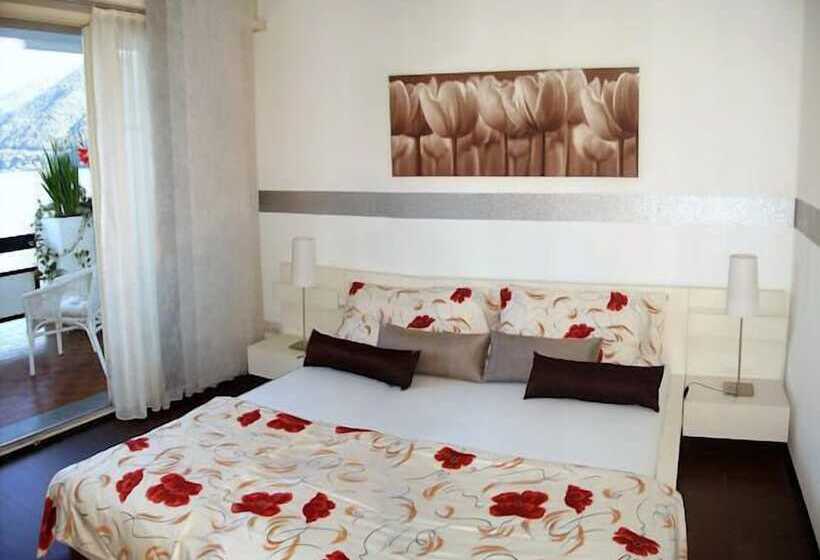 标准间带湖景, Garni Battello