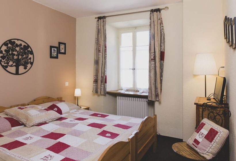 标准间, Hôtel Le Besso   Swiss Romantic Lodge Zinal