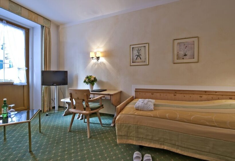 غرفة قياسية فردية, Parkhotel Margna Superior