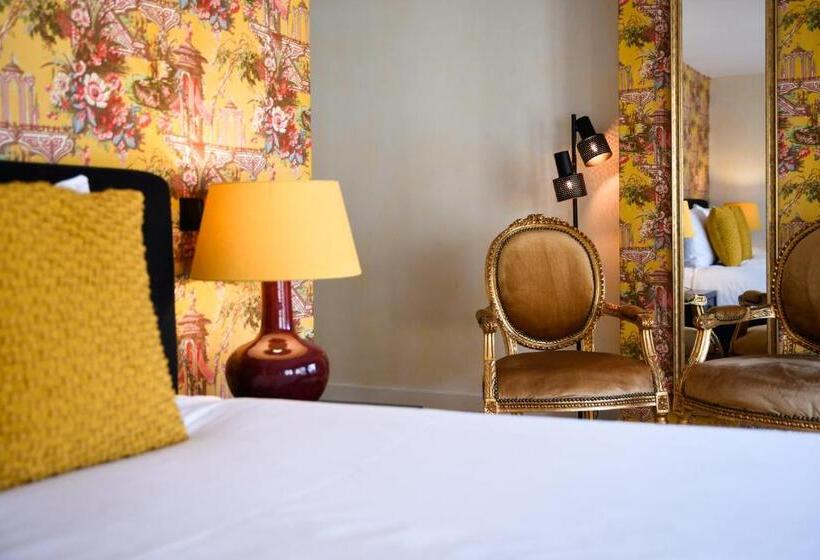 Номер Deluxe, Grand Boutique Hotel Restaurant Huis Vermeer