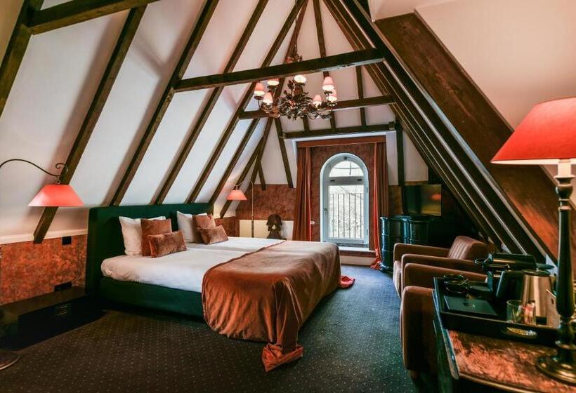 디럭스 룸, Grand Boutique Hotel Restaurant Huis Vermeer