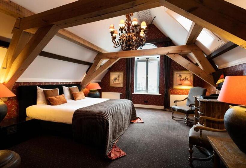 Номер Deluxe, Grand Boutique Hotel Restaurant Huis Vermeer