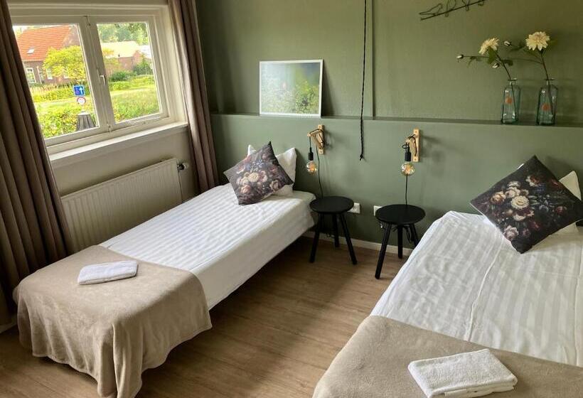 스탠다드 룸 공동 욕실, Restaurant In D Ouwe Peel