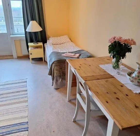 Standard Kolmen Hengen Huone Parveke, Hurdal Gjestegård