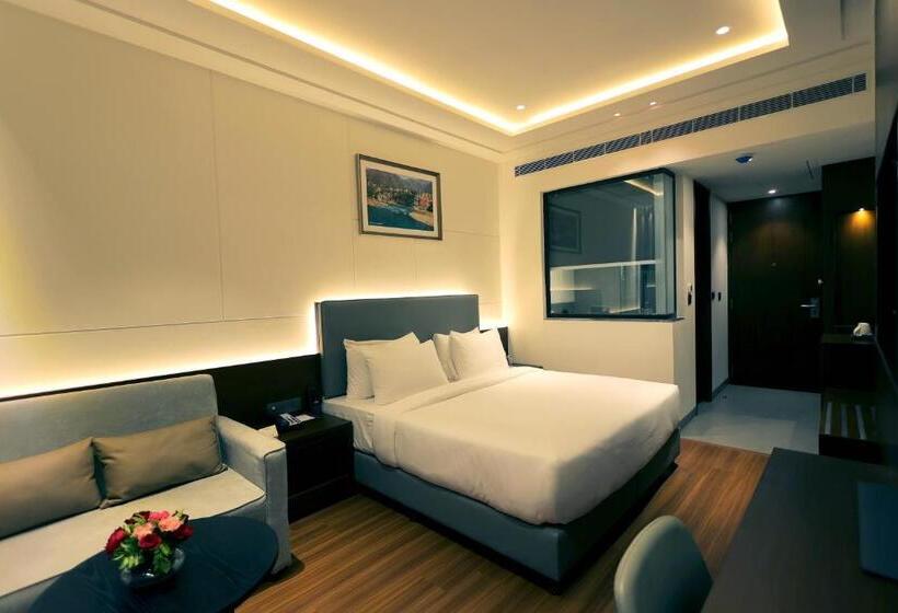 스탠다드 룸 킹사이즈 침대, Pride Elite Haridwar Near Haridwar Railway Station