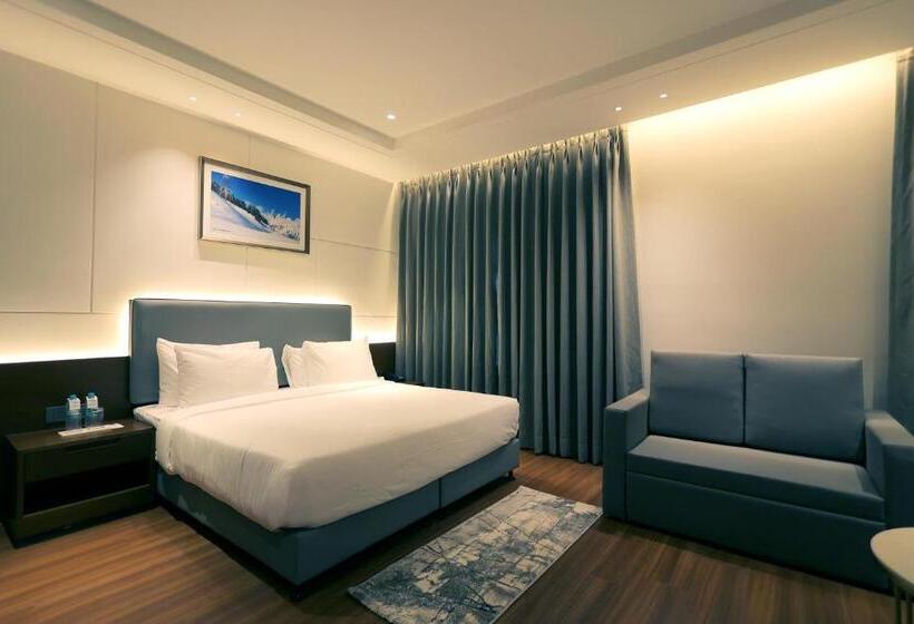 带大床的标准间, Pride Elite Haridwar Near Haridwar Railway Station