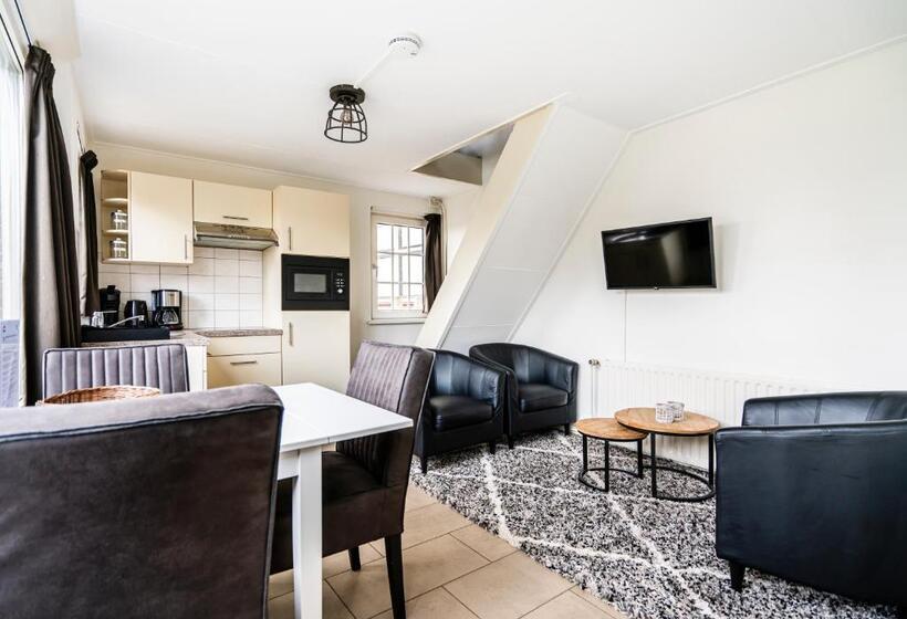 Апартаменты 1 Спальня с Террасой, Duinhotel Haga