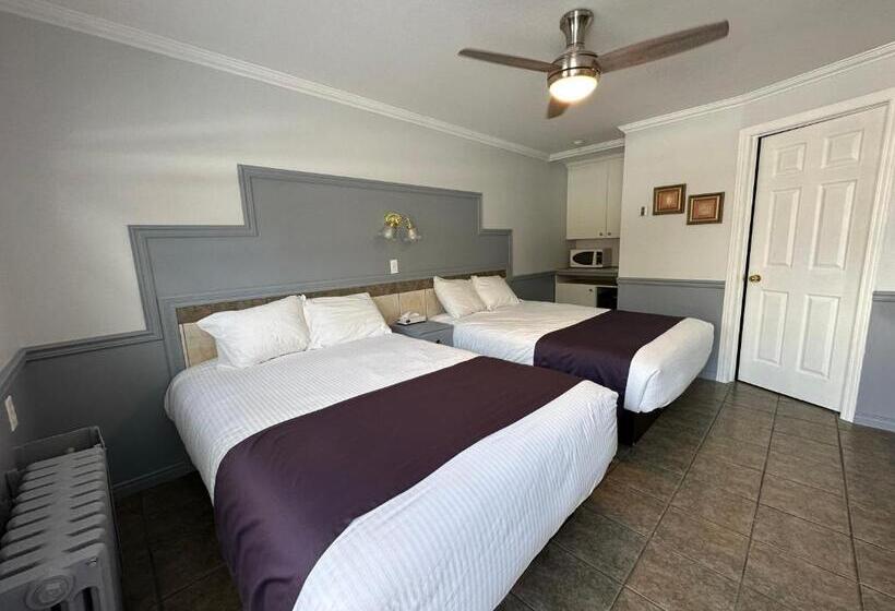 غرفه قياسيه سريرين مزدوجين, Motel Le Refuge