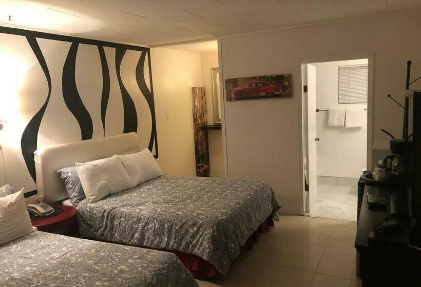 Standard Værelse 2 Dobbeltsenge, Sage Hills Motel