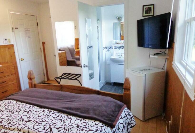 Номер Стандартный Кровать Куин, Motel Des Deux Lacs