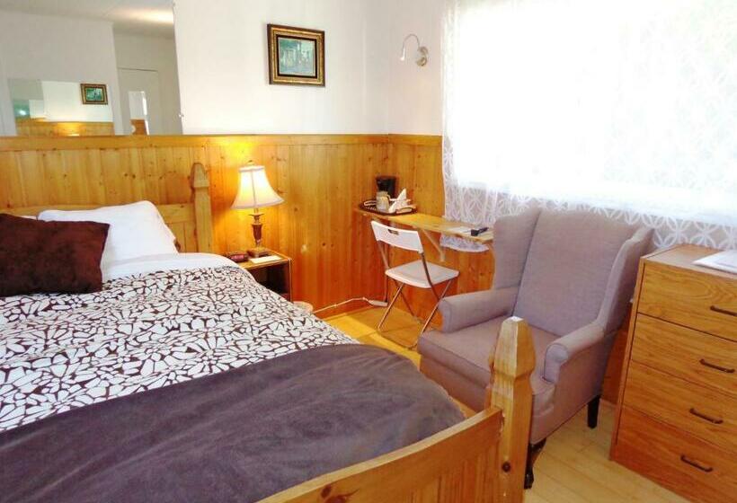 Номер Стандартный Кровать Куин, Motel Des Deux Lacs