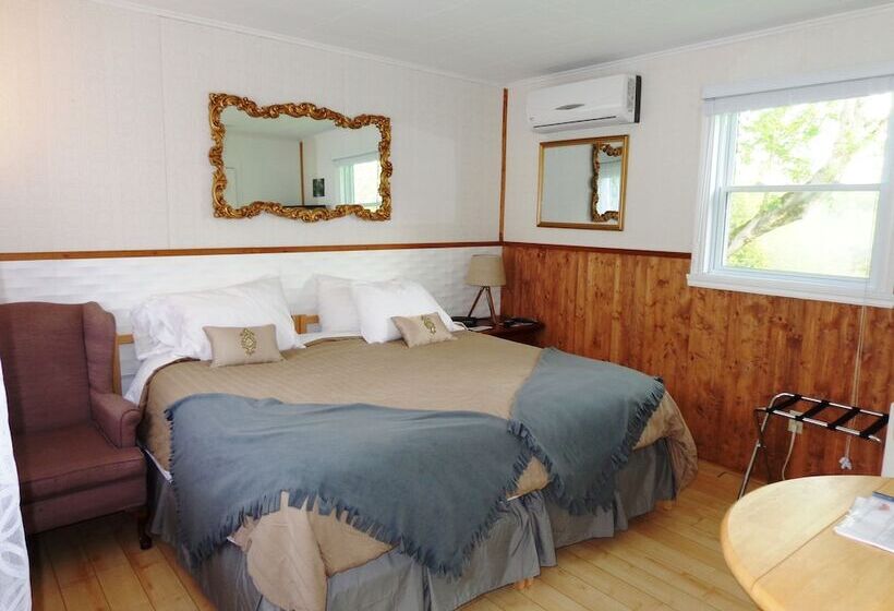 스탠다드 룸 킹사이즈 침대, Motel Des Deux Lacs