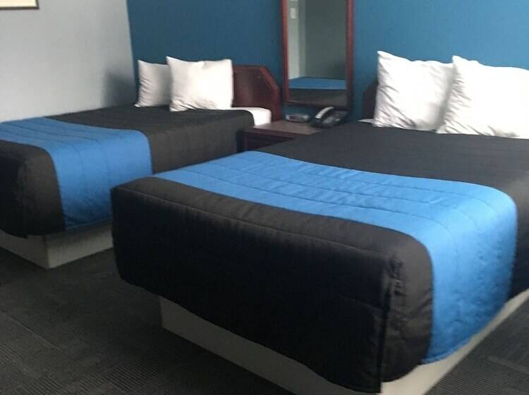 غرفه قياسيه سريرين مزدوجين, Motel Le Victo