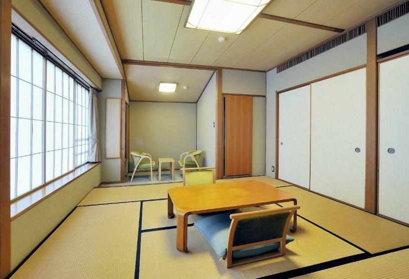 اتاق استاندارد با چشمانداز شهر, Fufurotenburonoyado Ginsyou