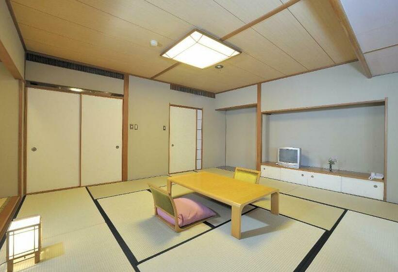 اتاق استاندارد با چشمانداز دریا, Fufurotenburonoyado Ginsyou