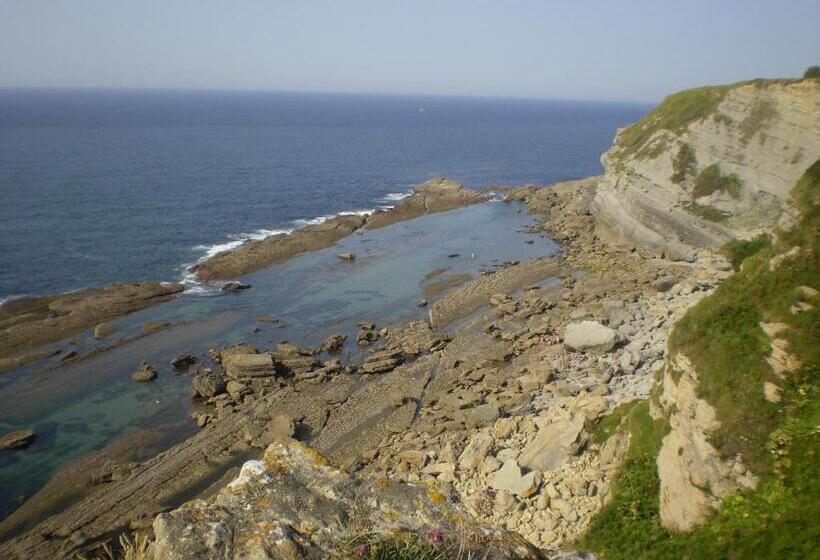 اتاق استاندارد با تراس و چشم‌انداز دریا, El Ribero De Langre