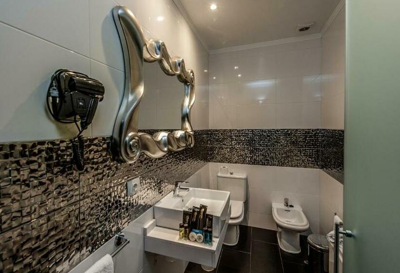 스탠다드 룸 킹사이즈 침대, Motel Venus La Coruña