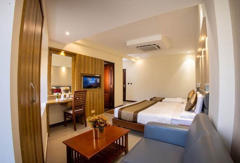 디럭스 룸, Metro Plaza Hotel By Rak Rooms, Mangaluru