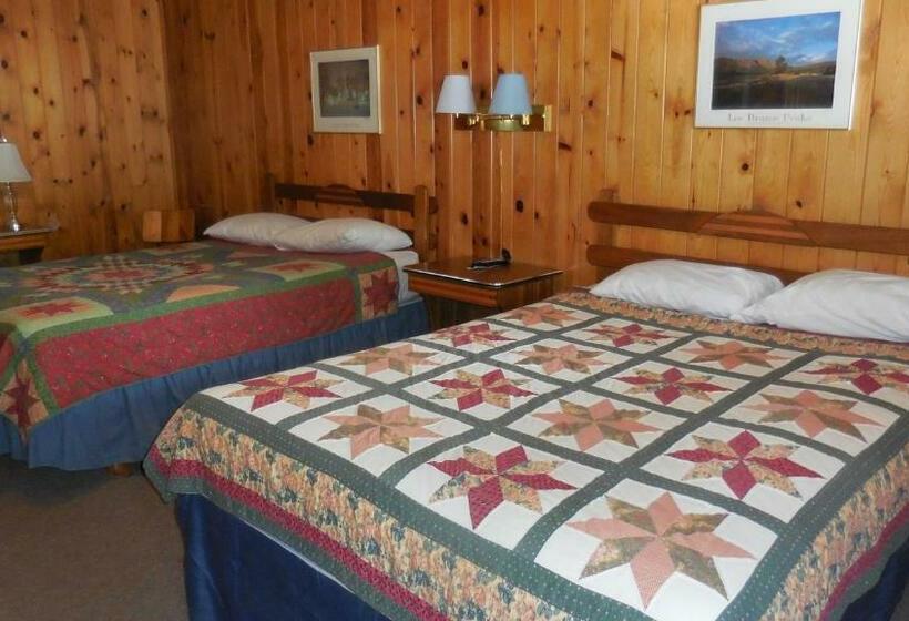 带特大床的标准间, Elkhorn Lodge