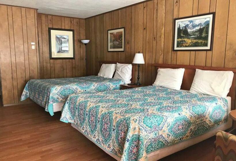 带特大床的标准间, Elkhorn Lodge