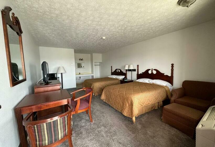 غرفه قياسيه سريرين مزدوجين, Rodeway Inn