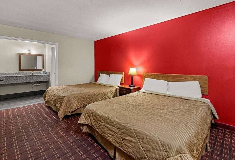 غرفه قياسيه سريرين مزدوجين, Rodeway Inn