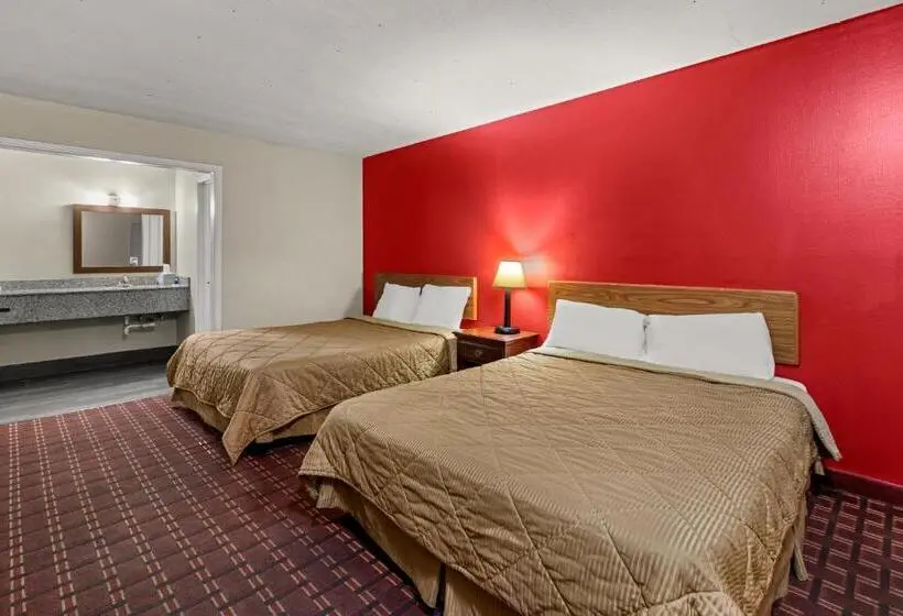 Standard-huone 2 Parivuodetta, Rodeway Inn