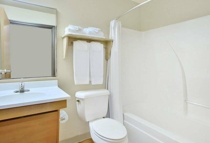 غرفه قياسيه سريرين مزدوجين, Woodspring Suites Spartanburg Duncan