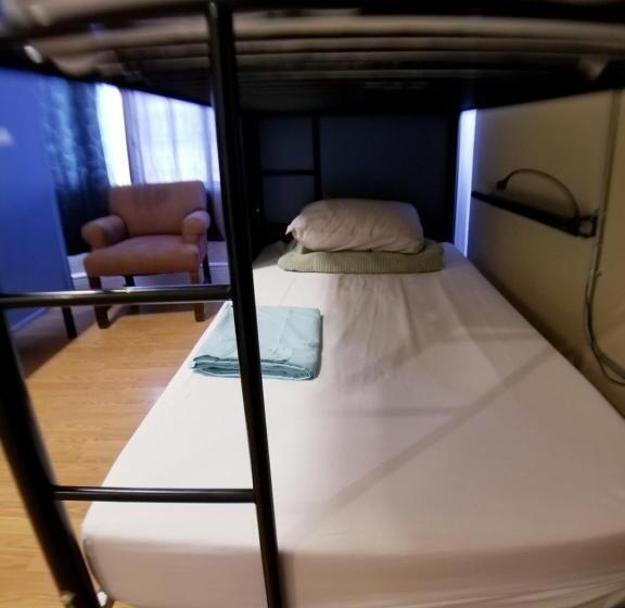 سرير فى غرفة مشتركه, Orange Village Hostel