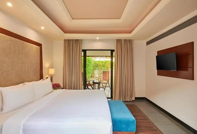 Villa 1 Makuuhuone, Radisson Blu Resort & Spa Alibaug