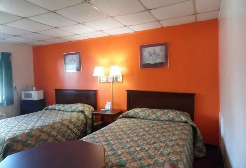 ２ダブルベッドのスタンダードルーム, Tazewell Motel