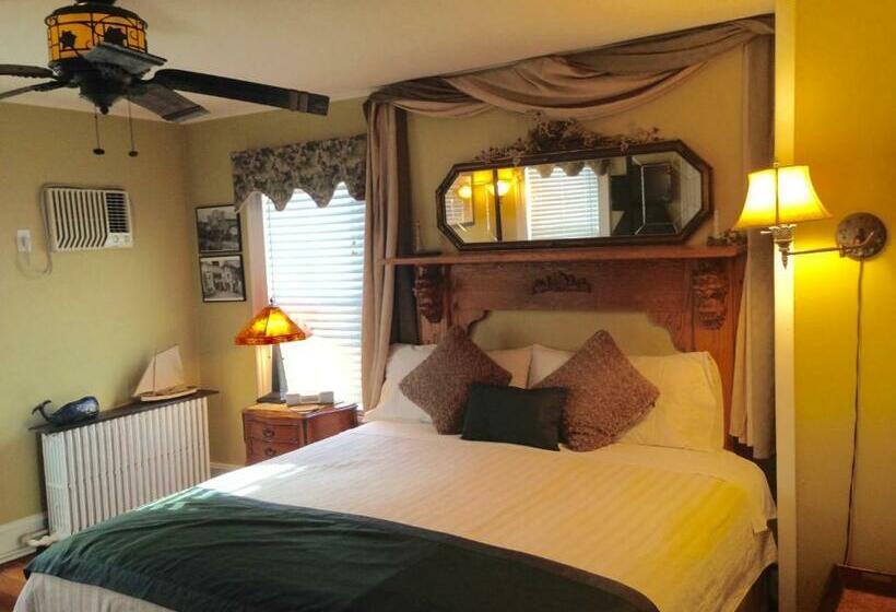 חדר סטנדרט עם מיטת קינג, The Stirling House Waterfront Inn Greenport