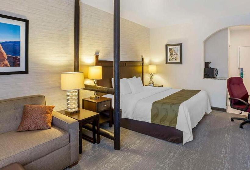جناح سرير كينج, Quality Suites Moab Near Arches National Park