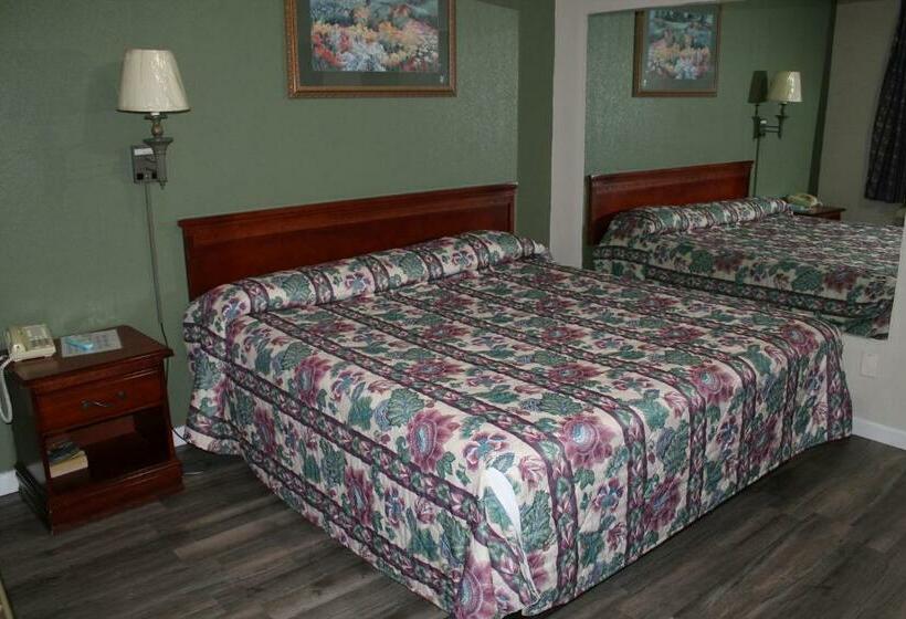 غرفة قياسية سرير كينج, American Motor Inn   Rock Island