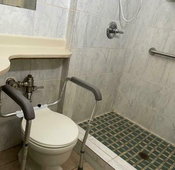 キングサイズベッドのスタンダードルーム, American Motor Inn   Rock Island