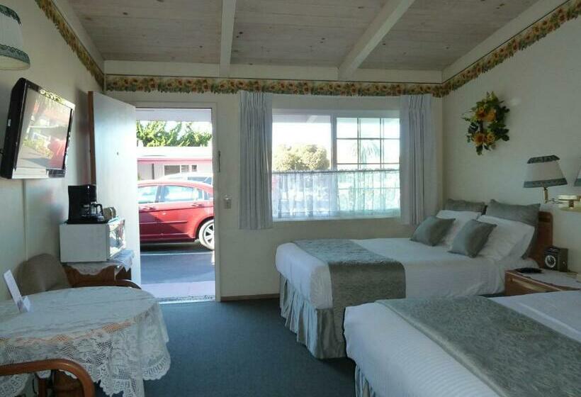 غرفه قياسيه سريرين مزدوجين, Sundown Inn Of Morro Bay