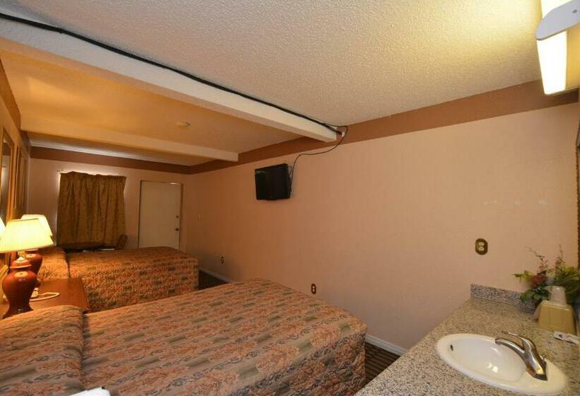 غرفه قياسيه سريرين مزدوجين, Newcastle Motel