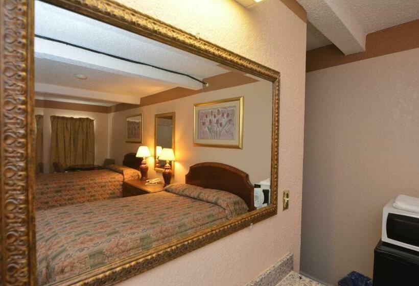 غرفه قياسيه سريرين مزدوجين, Newcastle Motel