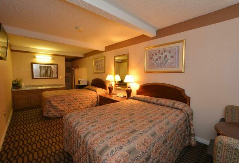 غرفه قياسيه سريرين مزدوجين, Newcastle Motel