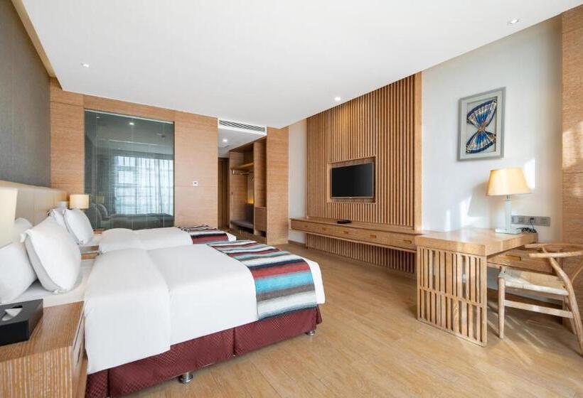 Quarto Deluxe, Novotel Huashan