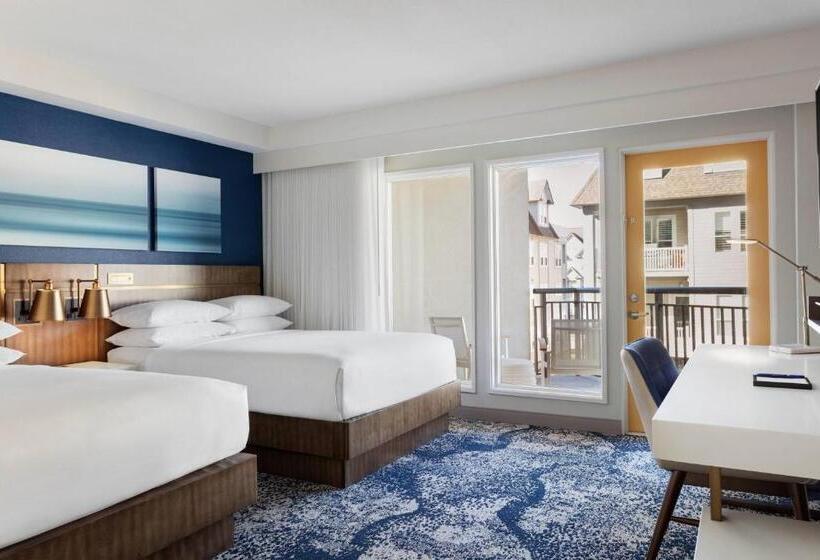 景色の見えるスイートルーム, Delta Hotels By Marriott Virginia Beach Waterfront