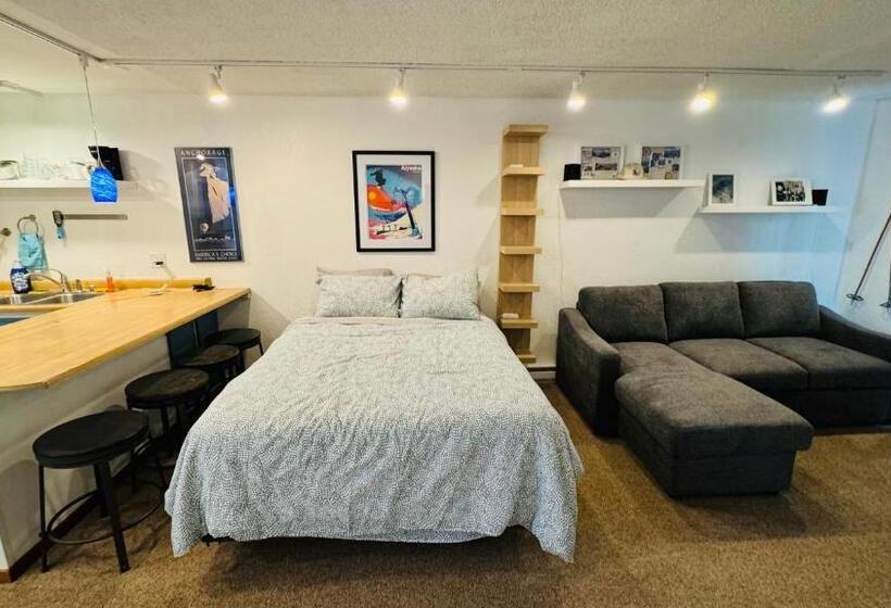 شقة غرفة واحدة ذات إطلالة, Cute Ski Condo At Base Of Mt Alyeska Prime Location