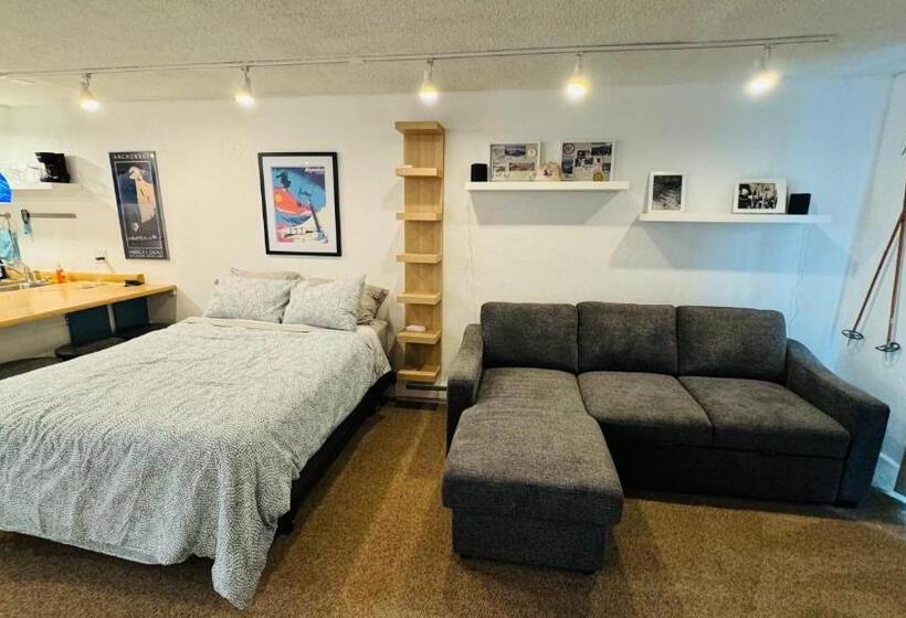 شقة غرفة واحدة ذات إطلالة, Cute Ski Condo At Base Of Mt Alyeska Prime Location