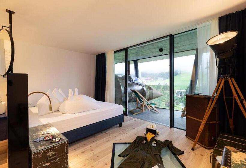 חדר דלוקס עם נוף להרים, Al Plan, A Mountain Moving