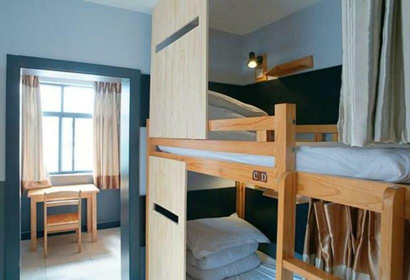 Cama em Quarto Compartilhado, Kunming Upland International Youth Hostel Near The City Center , 2 Mins Walk To The Green Lake,3 Min