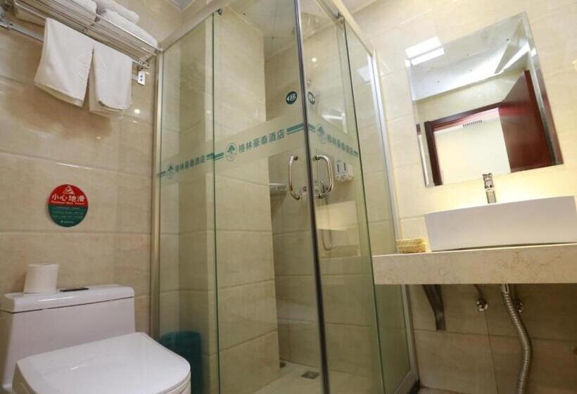 스탠다드 룸 킹사이즈 침대, Greentree Inn Anhui Bozhou Mengcheng Zhuangzi Road Express