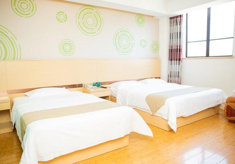 패밀리 룸, Greentree Inn Shanghai Pudong Shenmei East Express