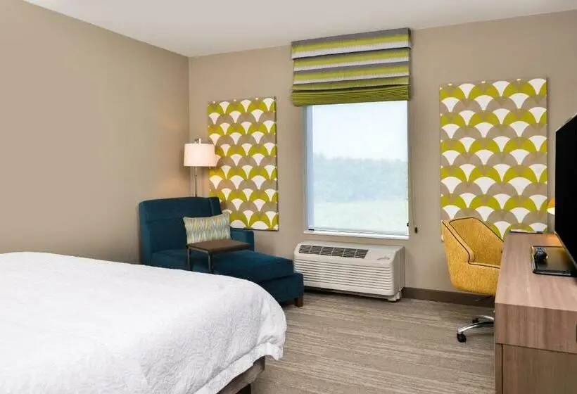 Standard-huone King-vuode, Hampton Inn Omaha Airport