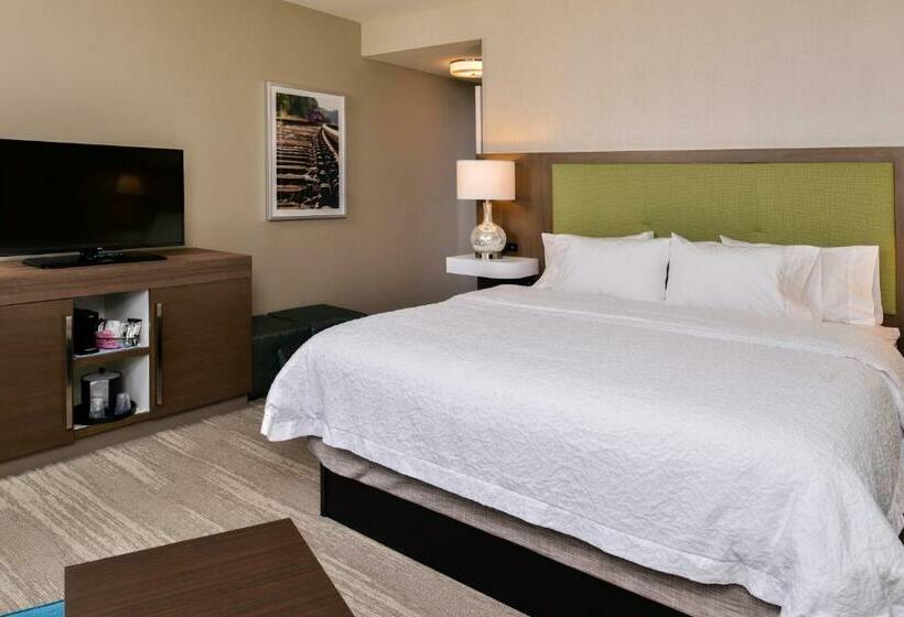 חדר סטנדרט עם מיטת קינג, Hampton Inn Omaha Airport